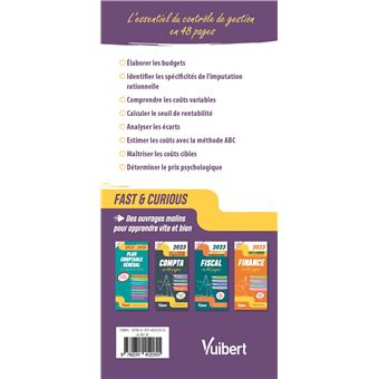Fast & Curious Contrôle de gestion 2023