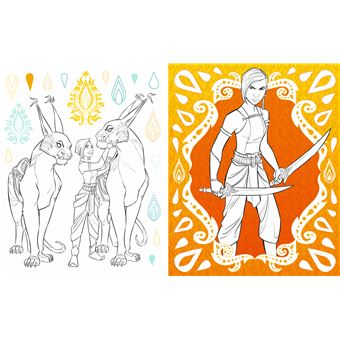 RAYA ET LE DERNIER DRAGON - Mes Coloriages de Rêve - Disney