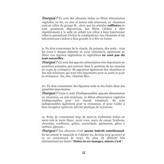 Quelle alimentation pour les enfants et les ados ?