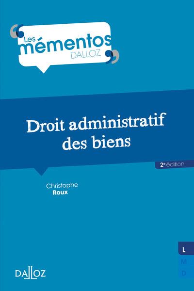 Droit administratif des biens - Nouveauté