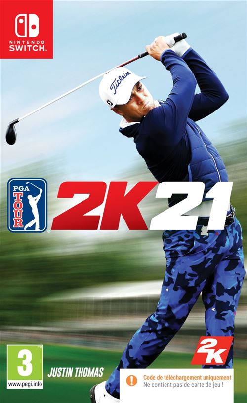 PGA Tour 2K21 Code in a box Nintendo Switch