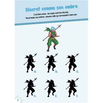 Mon bloc de coloriages et jeux manga   Ninjas et samouraïs