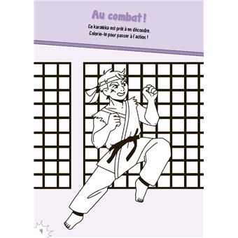 Mon bloc de coloriages et jeux manga   Ninjas et samouraïs