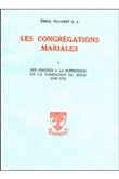 Les congrégations mariales