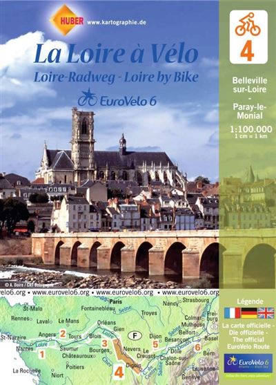 LA LOIRE A VELO 4 (Belleville sur Loire > Paray le Monial) -  Collectif - broché