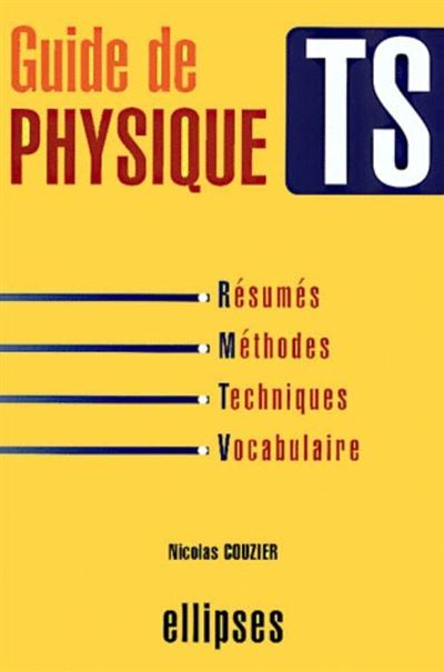 Guide de physique Term S