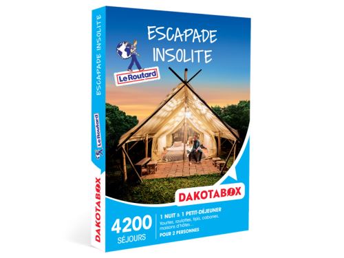 Coffret cadeau Dakotabox Escapade insolite
