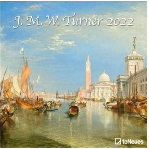 J.M.W. TURNER 2022 30 X 30CM GRID CALENDAR
