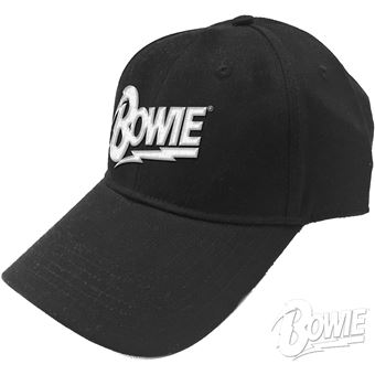 Casquette de baseball David Bowie White Flash Logo