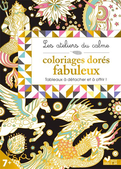 Coloriages dorés fabuleux - Cinzia Sileo - broché