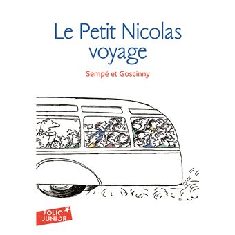 Couverture : Le petit Nicolas voyage