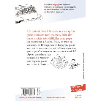 Les Histoires Inedites Du Petit Nicolas Les Histoires Inedites Du Petit Nicolas 2 Tome 2 Le Petit Nicolas Voyage Rene Goscinny Jean Jacques Sempe Jean Jacques Sempe Poche Livre Tous
