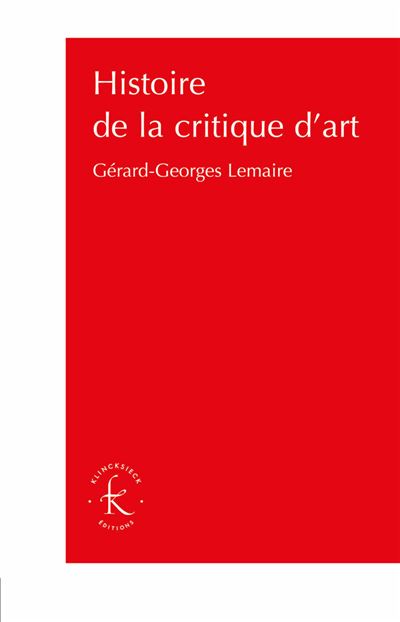 histoirede la critique d'art