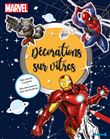 Marvel - Décorations sur vitres - Des scènes à colorier + Des décorations pour tes fenêtres