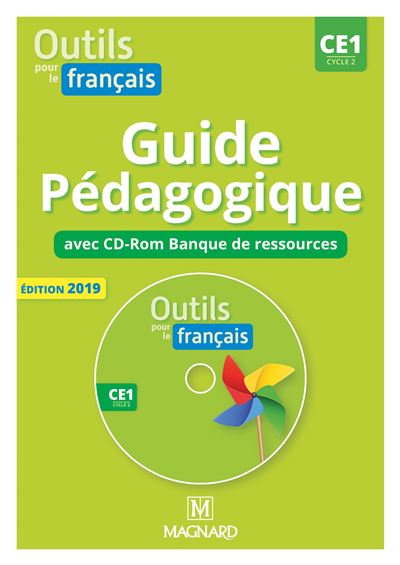 Outils pour le Français CE1 (2019) - Banque de ressources du manuel sur CD-Rom avec guide pédagogique papier - Sylvie Aminta - Livre CD-ROM