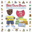 Mes décors à compléter Petit Ours Brun - 300 autocollants et 10 décors
