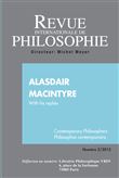 Alasdair Macintyre with his replies