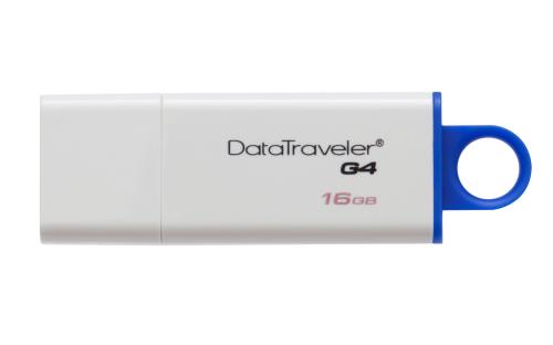 Clé USB 3.0 Kingston DataTraveler G4 16 Go Blanc et Bleu