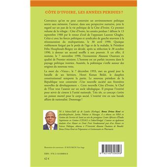Côte d'Ivoire, les années perdues ?