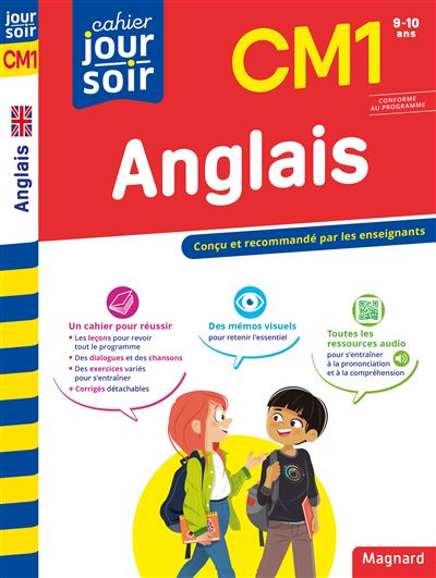 Cahier du jour / Cahier du soir - Anglais CM1