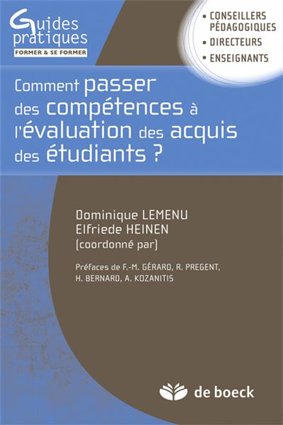 Comment passer des compétences à l'évaluation des acquis des étudiants ?