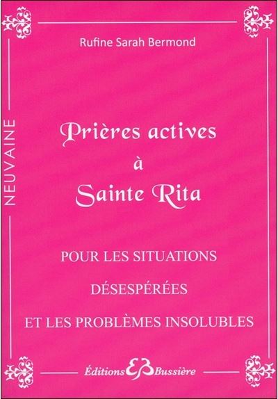 Prières actives à Sainte Rita