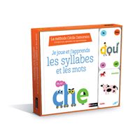 Jeu Je comprends les syllabes Cartes éducatives Montessori : Chez  Rentreediscount Cadeaux & Jeux