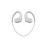Lecteur MP3 Casque Sport Sony NWWS623 4 Go Bluetooth NFC Blanc_0