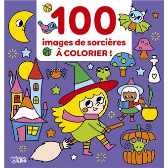 100 images colorier sorcieres