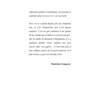 La Nuit continuée, Bernard, Bernard-Marie, Koltès