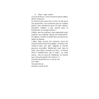 L'encre des maux Tome 2 Sortir du "jeu" de l'égo