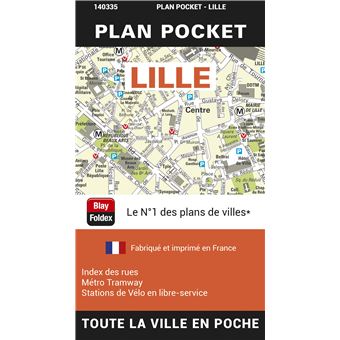 Lille plan pocket