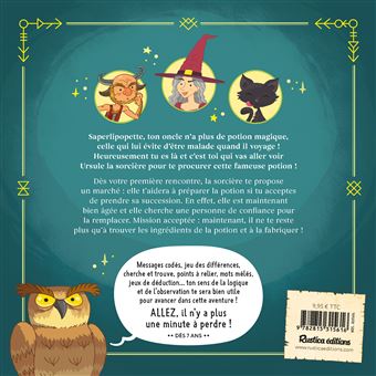 Escape game : l'apprentie sorcière