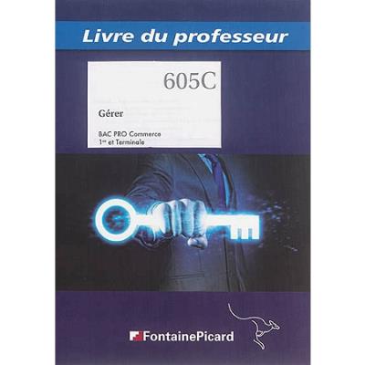 Gérer, Bac pro commerce 1ère et terminale