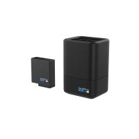Chargeur de batterie double GoPro et Batterie Hero5 et Hero6 Noir