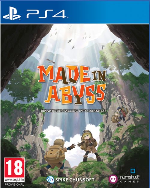 Pochette avant du jeu Made in Abyss: Binary Star Falling into Darkness PS4