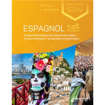 Espagnol BAC techno STAV 1re et terminale - 1