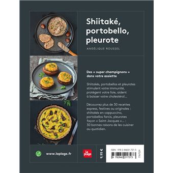 Shiitaké, portobello, pleurote