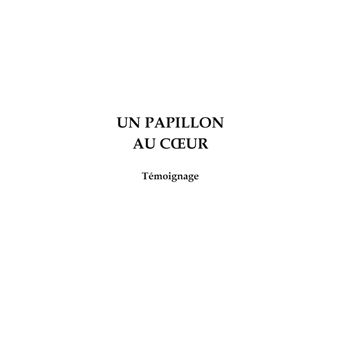 Un papillon au coeur