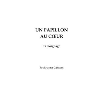Un papillon au coeur