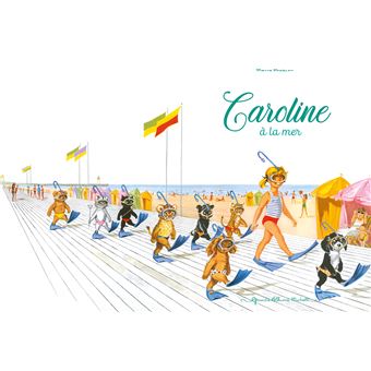 Caroline à la mer