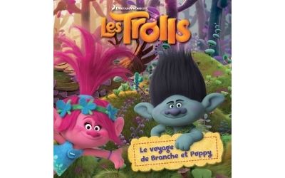 Chute de trolls Film Poppy branche en Polycoton Tissu Enfant Personnage