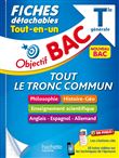 Objectif BAC Fiches détachables enseignements communs Terminale