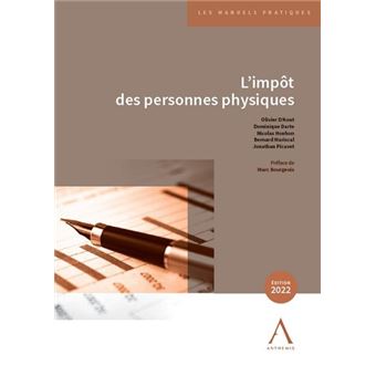 L'impôt des personnes physiques - 2022