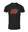 Tee shirt Daft Punk Logo Rouge unisexe Noir Taille L Exclusivité Fnac