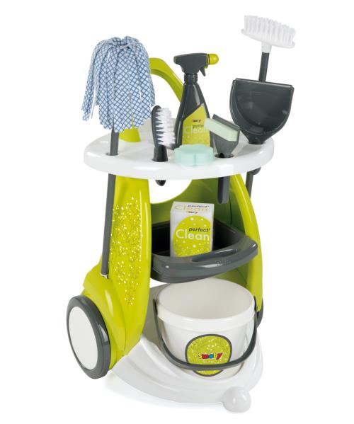 Chariot de ménage Clean Service Smoby - Ménage nettoyage - Achat