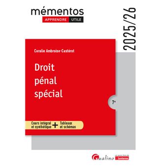 Droit pénal spécial