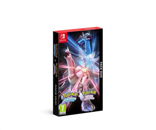 Pack Duo Pokémon Diamant Etincelant et Perle Scintillante Nintendo