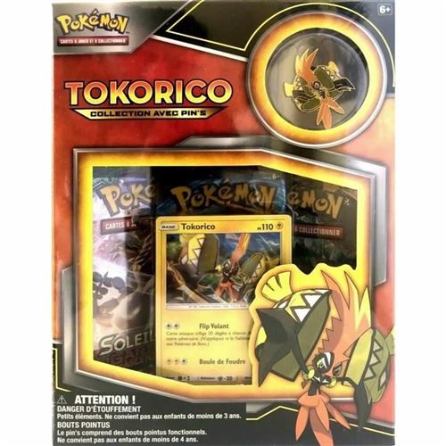 Pokemon Tapu Koko Pin Collection Box