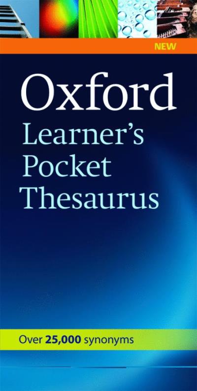Oxford learner's thesaurus. wörterbuch